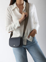 Longchamp Epure timeless Cross bodytas Blauw-vue-porte